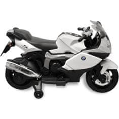 shumee Elektromos BMW 283 gyerek motorkerékpár 6 V fehér