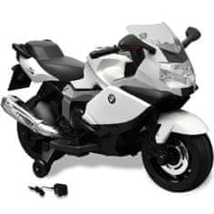 shumee Elektromos BMW 283 gyerek motorkerékpár 6 V fehér