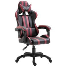 Greatstore bordó műbőr gamer szék