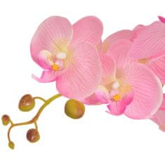 shumee műorchidea virágcseréppel 75 cm rózsaszín