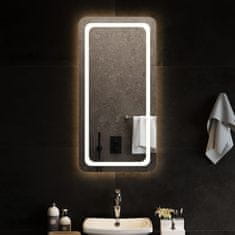 shumee LED-es fürdőszobatükör 50x100 cm