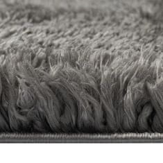 Greatstore antracitszürke bozontos szőnyeg 120 x 170 cm 50 mm