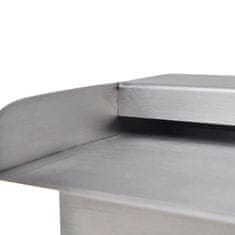 shumee Négyszögletes rozsdamentes acél medence szökőkút 45 cm