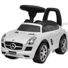 Vidaxl Mercedes Benz Toló Gyerekek Autó Fehér 80089