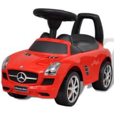 Vidaxl Mercedes Benz Toló Gyerekek Autó Piros 80088