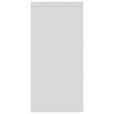 Greatstore fehér forgácslap tálalószekrény 88 x 30 x 65 cm