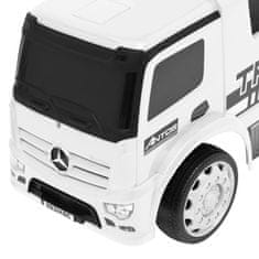 Greatstore fehér Mercedes-Benz kamion pedálos autó