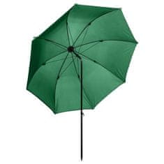 shumee horgászesernyő 240x210 cm zöld