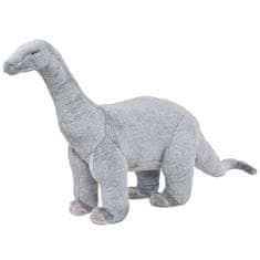 shumee álló, szürke plüss brachiosaurus XXL