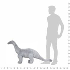 shumee álló, szürke plüss brachiosaurus XXL