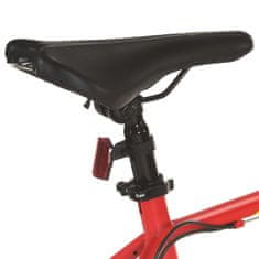Vidaxl 21 sebességes piros mountain bike 27,5 hüvelykes kerékkel 38 cm 3067216