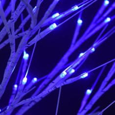 Vidaxl 120 LED-es bel-/kültéri kék fűzfa karácsonyfa 1,2 m 328674