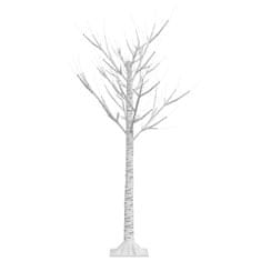 Vidaxl 120 LED-es bel-/kültéri kék fűzfa karácsonyfa 1,2 m 328674