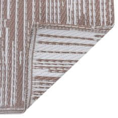 Vidaxl barna PP kültéri szőnyeg 80 x 150 cm 310440