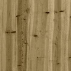 Vidaxl impregnált fenyőfa kültéri játszószett 53 x 46,5 x 169 cm 826561