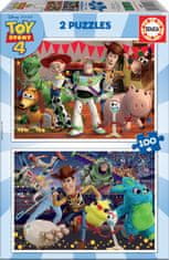 EDUCA Puzzle Toy Story 4, 2x100 darabos puzzle