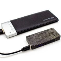 OEM Elegant elektromos öngyújtó USB töltéssel-Fekete