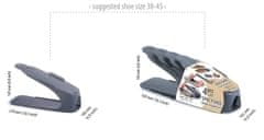 Prosperplast cipőszervező készlet 38-45 méretű antracit, 4 db