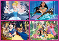 EDUCA Disney hercegnők puzzle 4in1 (50,80,100,150 darab)