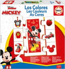EDUCA Puzzle Mickey és barátai: színek tanulása 6x7 darab