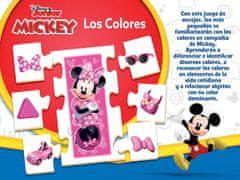 EDUCA Puzzle Mickey és barátai: színek tanulása 6x7 darab