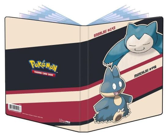 Ultra Pro Pokémon: 80 lapos A5-ös album - Snorlax és Munchlax