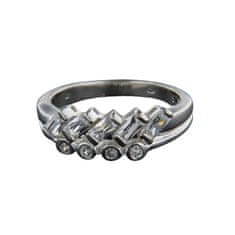 Amiatex Ezüst gyűrű 14351, 55