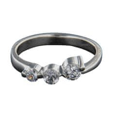 Amiatex Ezüst gyűrű 14353, 53