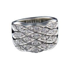 Amiatex Ezüst gyűrű 14767, 51