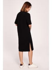 BeWear Női pulóver ruha Gyon B197 fekete L