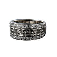 Amiatex Ezüst gyűrű 13881, 52