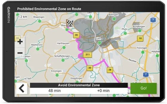 GPS navigáció Garmin Camper 1095 (10) GPS navigáció lakókocsikhoz alkalmas élő forgalmi térképpel Európában és Afrikában, élethosszig tartó frissítéssel, Bluetooth kihangosító, Wi-Fi hangasszisztens modern funkciók erős autós navigációs társ app riasztási funkció nagy kijelző madártávlatból frissítés Wifi kapcsolat lakókocsi lakókocsi útmutató MICHELIN Green Guide nagy kijelző riasztás Bluetooth kapcsolat Wi-Fi frissítés hangasszisztens extra nagy tiszta kijelző lakókocsi navigációval