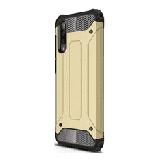 TokShop Apple iPhone 11 Pro Max, Műanyag hátlap védőtok, Defender, fémhatású, arany (87536)