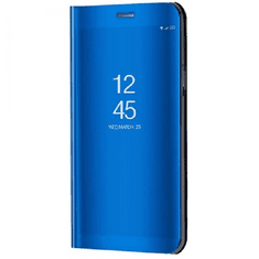 TokShop Huawei Honor Magic 5 Lite / X9a / X40, Oldalra nyíló tok, hívás mutatóval, Smart View Cover, kék (utángyártott) (133953)