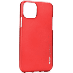 Mercury Apple iPhone 12 Pro Max, Szilikon tok, i-Jelly, matt hatású, piros (95356)