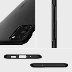 Spigen Samsung Galaxy S23 Ultra SM-S918, Műanyag hátlap védőtok, Thin Fit, fekete (129337)