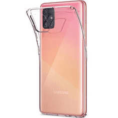 Spigen Samsung Galaxy S23 Plus SM-S916, Szilikon tok, Liquid Crystal, átlátszó (129319)
