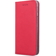 TokShop Huawei Honor Magic 5 Lite / X9a / X40, Oldalra nyíló tok, stand, Smart Magnet, piros (134080)