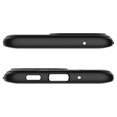 Spigen Samsung Galaxy S23 Plus SM-S916, Szilikon tok, Core Armor, karbon minta, fekete (129339)