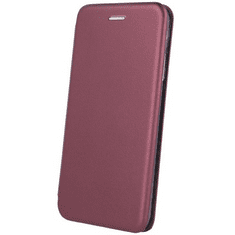 FORCELL Samsung Galaxy A53 5G SM-A536U, Oldalra nyíló tok, stand, Elegance, bordó (121983)