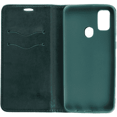 TokShop Samsung Galaxy S23 SM-S911, Oldalra nyíló tok, stand, Magnet Book, zöld (GSM167934)