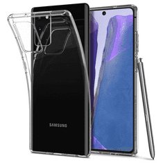 Spigen Samsung Galaxy Note 20 / 20 5G SM-N980 / N981, Szilikon tok, Liquid Crystal, átlátszó (92434)