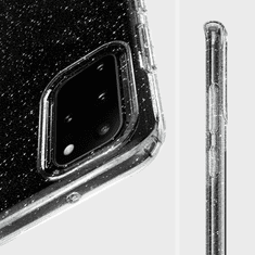 Spigen Apple iPhone 13 Pro Max, Szilikon tok, Liquid Crystal Glitter, átlátszó (8809756649455)