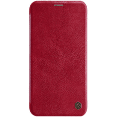 Nillkin Apple iPhone 11 Pro Max, Oldalra nyíló tok, Qin, piros (84841)