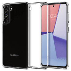 Spigen Samsung Galaxy S21 FE 5G SM-G990, Szilikon tok, Liquid Crystal, átlátszó (114278)