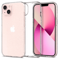 Spigen Apple iPhone 13, Szilikon tok, Liquid Crystal Glitter, átlátszó (107286)