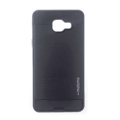 MOTOMO Samsung Galaxy A20 / A30 SM-A205F / A305F, Műanyag hátlap védőtok, szilikon belsővel, Motomo, fekete/fekete (83322)