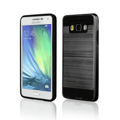 MOTOMO Samsung Galaxy A20 / A30 SM-A205F / A305F, Műanyag hátlap védőtok, szilikon belsővel, Motomo, szürke/fekete (83323)