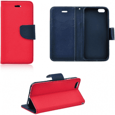 TokShop Apple iPhone 11 Pro, Oldalra nyíló tok, stand, Fancy Book, piros (84936)