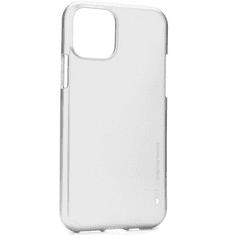 Mercury Apple iPhone 12 Mini, Szilikon tok, i-Jelly, matt hatású, ezüst (95354)